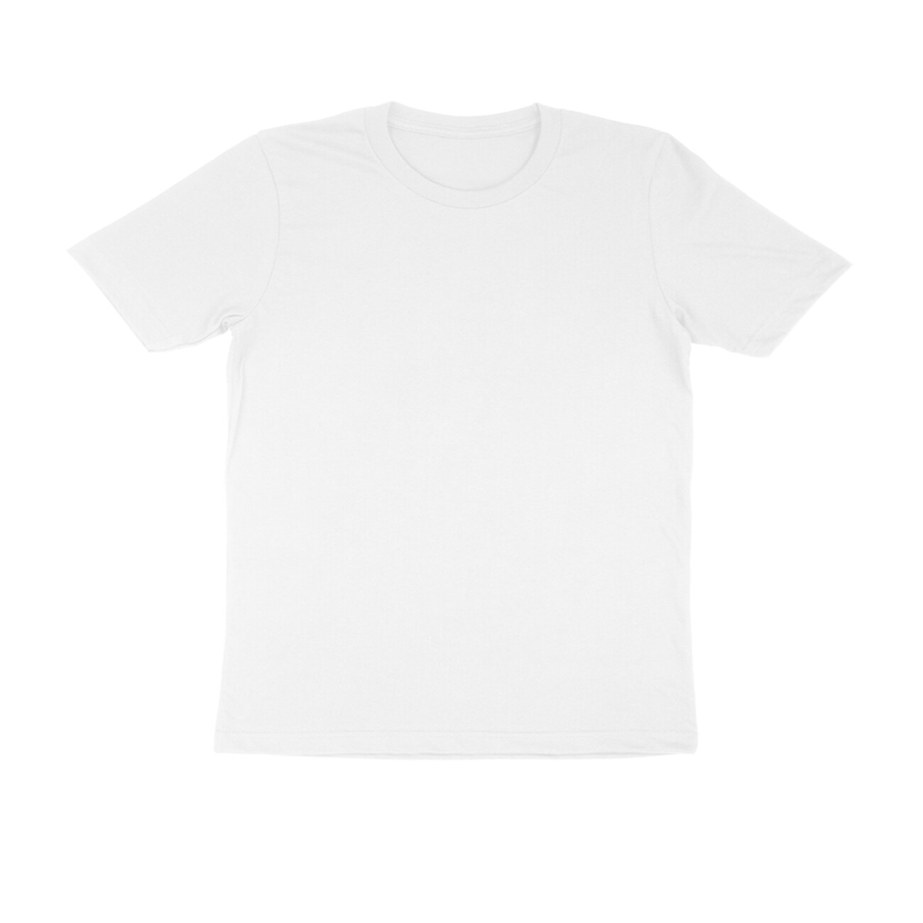 Men's Plain/Customize Half Sleeve Round Neck T-Shirt by Sumitra Handmade